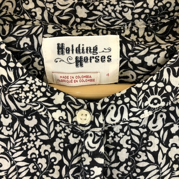 Anthropologie Holding Horses Button Down Blouse - Picture 3 of 5